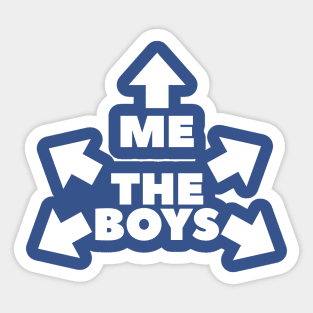 Me & The Boys Sticker